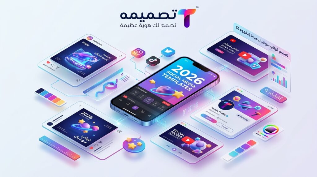 تصميم قوالب سوشيال ميديا