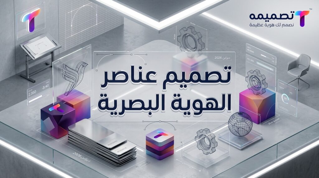 تصميم عناصر الهوية البصرية