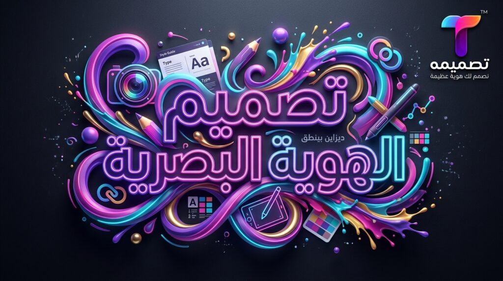 تصميم عناصر الهوية البصرية
