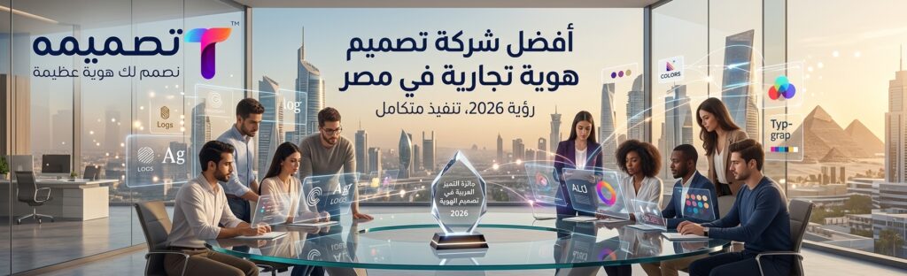 تصميم الهوية التجارية في مصر