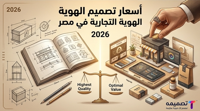 أفضل شركة تصميم هوية تجارية في مصر