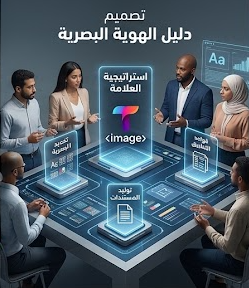 تصميم دليل الهوية البصرية