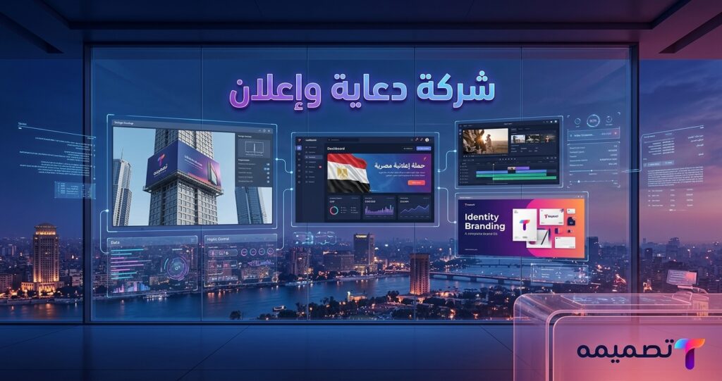 شركة تصميم لوحات إعلانية في مصر