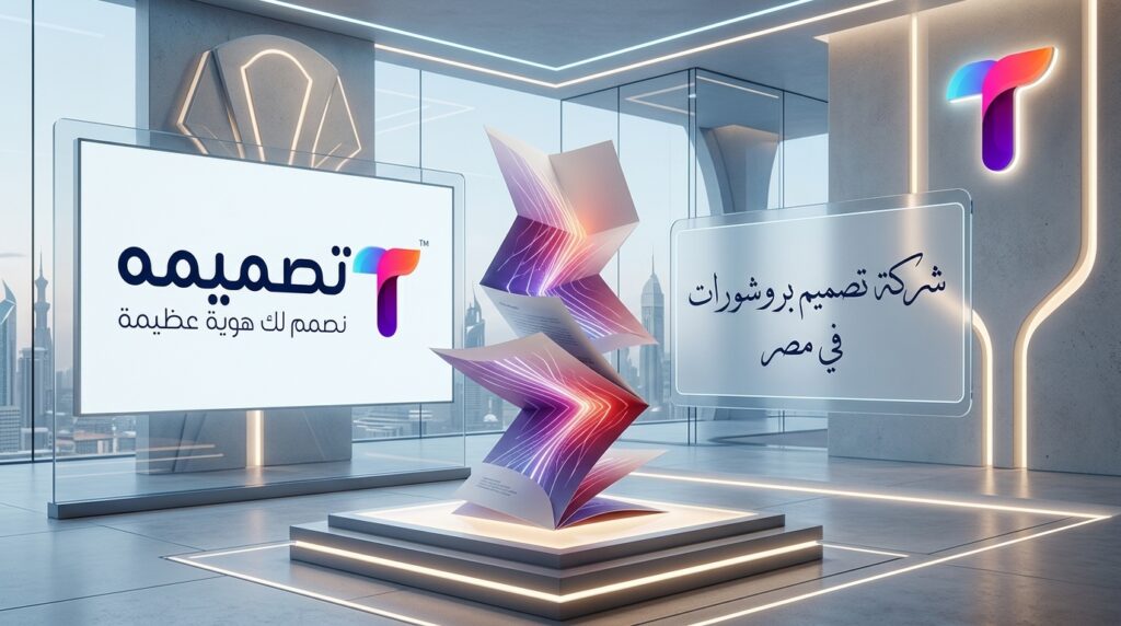شركة تصميم بروشورات في مصر
