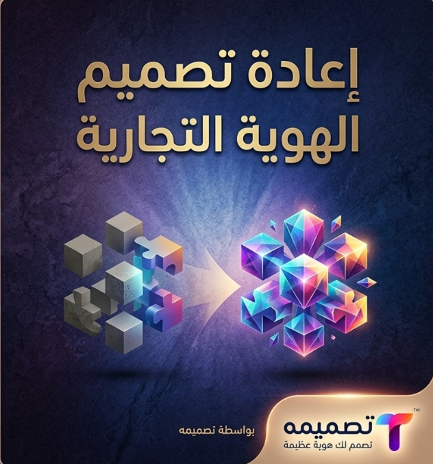 إعادة تصميم الهوية التجارية