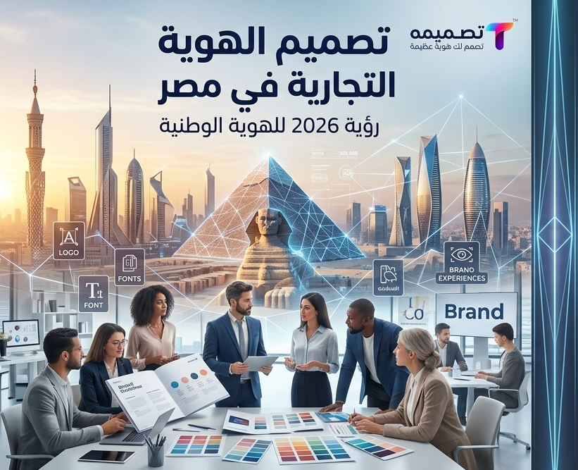تصميم الهوية التجارية في مصر