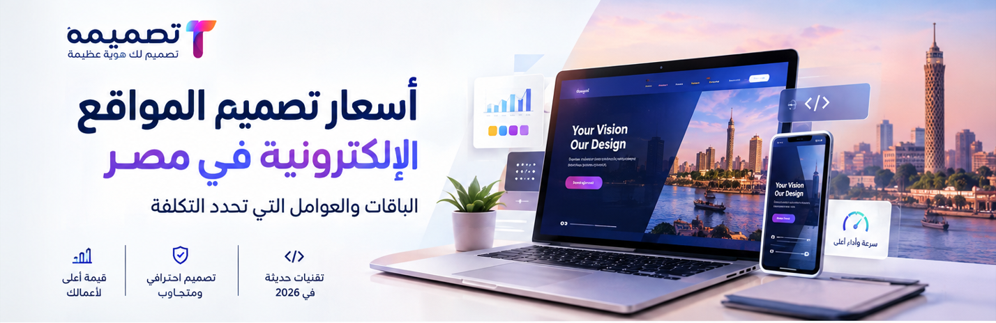 أسعار تصميم المواقع في مصر