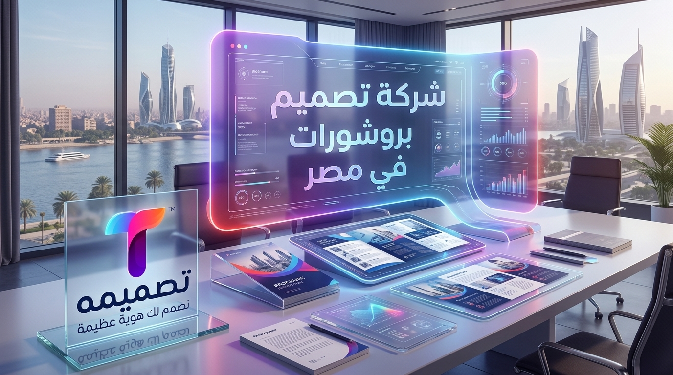 شركة تصميم بروشورات في مصر
