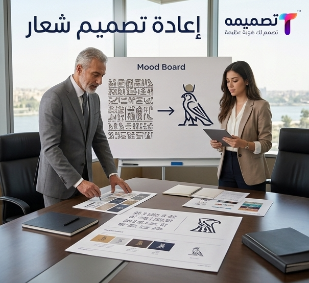 إعادة تصميم شعار